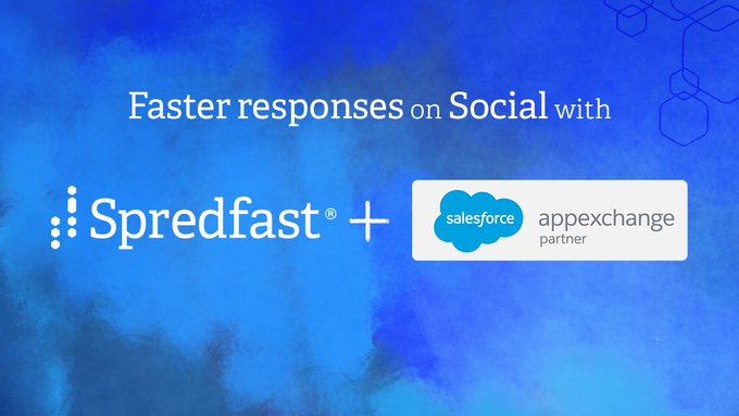 Spredfast: "Seamless interactions and a 360-customer view, now possible with our @salesforce Social Care integration."